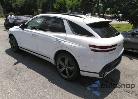 2022 Genesis Gv70 3.5T Awd Sport из США, поврежденный, VIN KMUMCDTC5NU011241